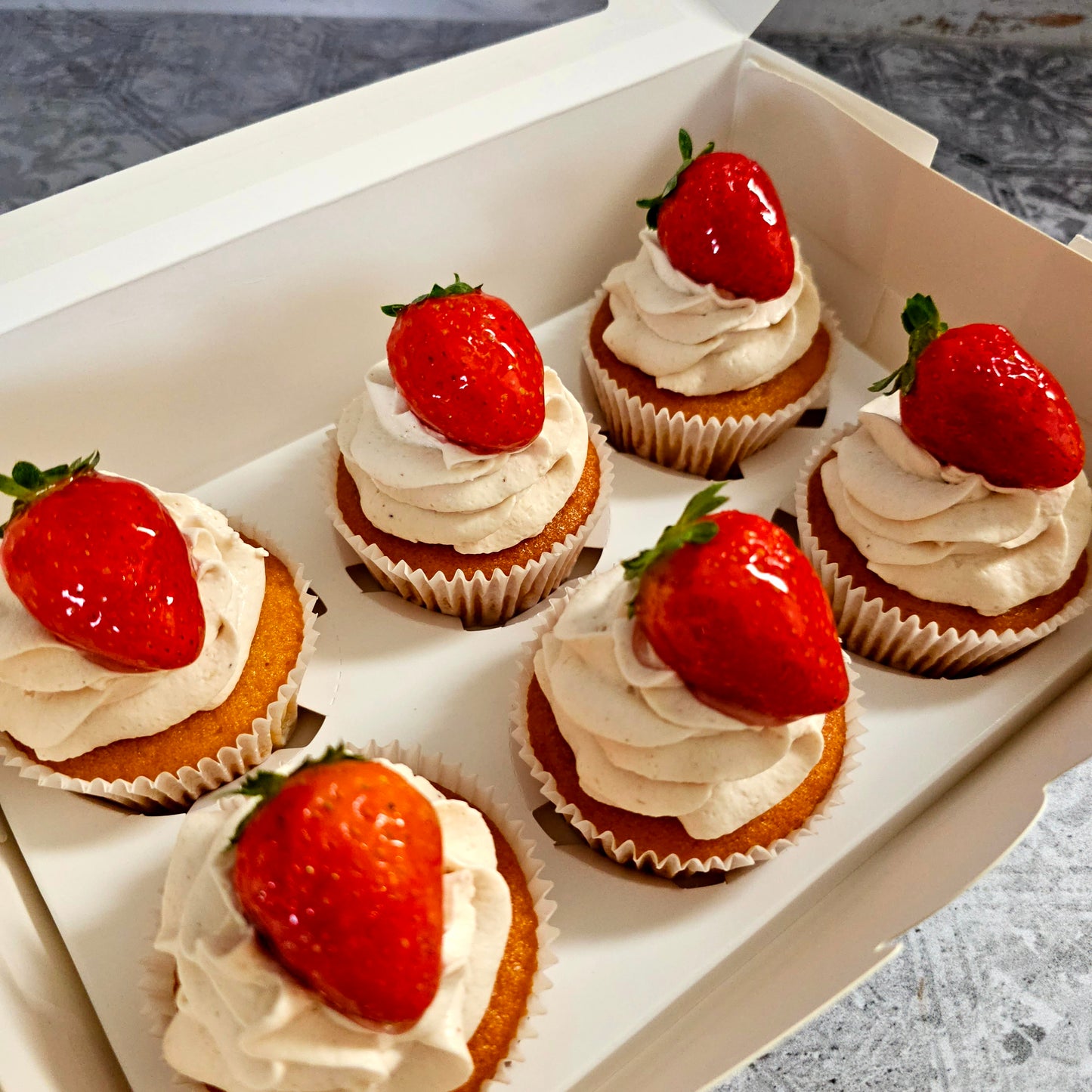 Cupcakes Gourmands x6