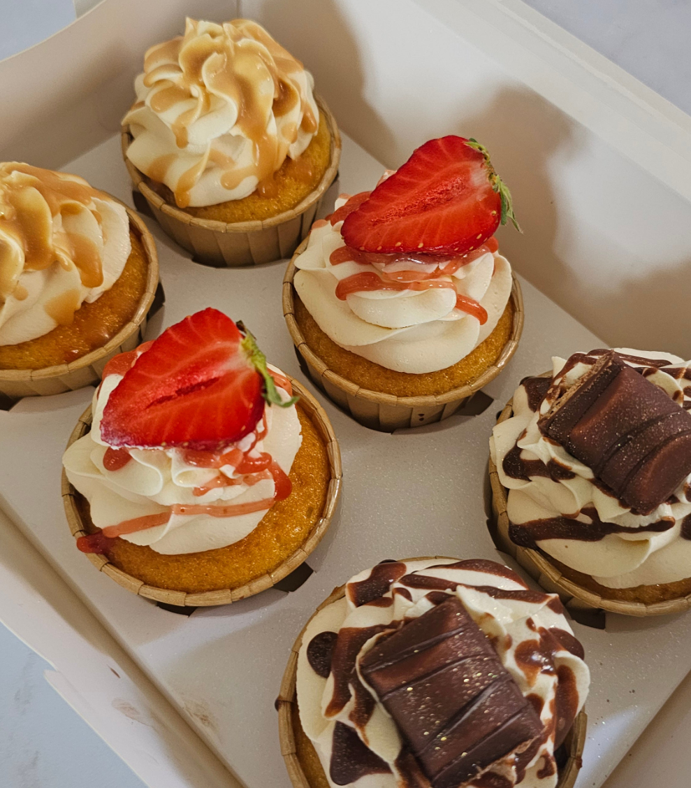 Cupcakes Gourmands x6