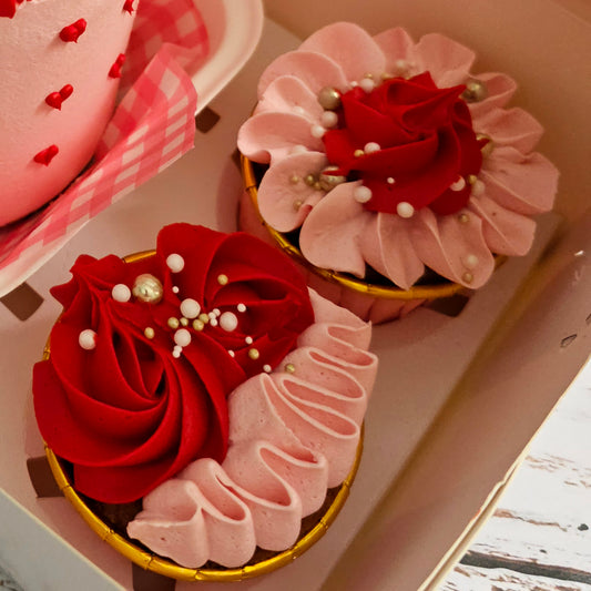 Cupcakes à la Crème au Beurre x6