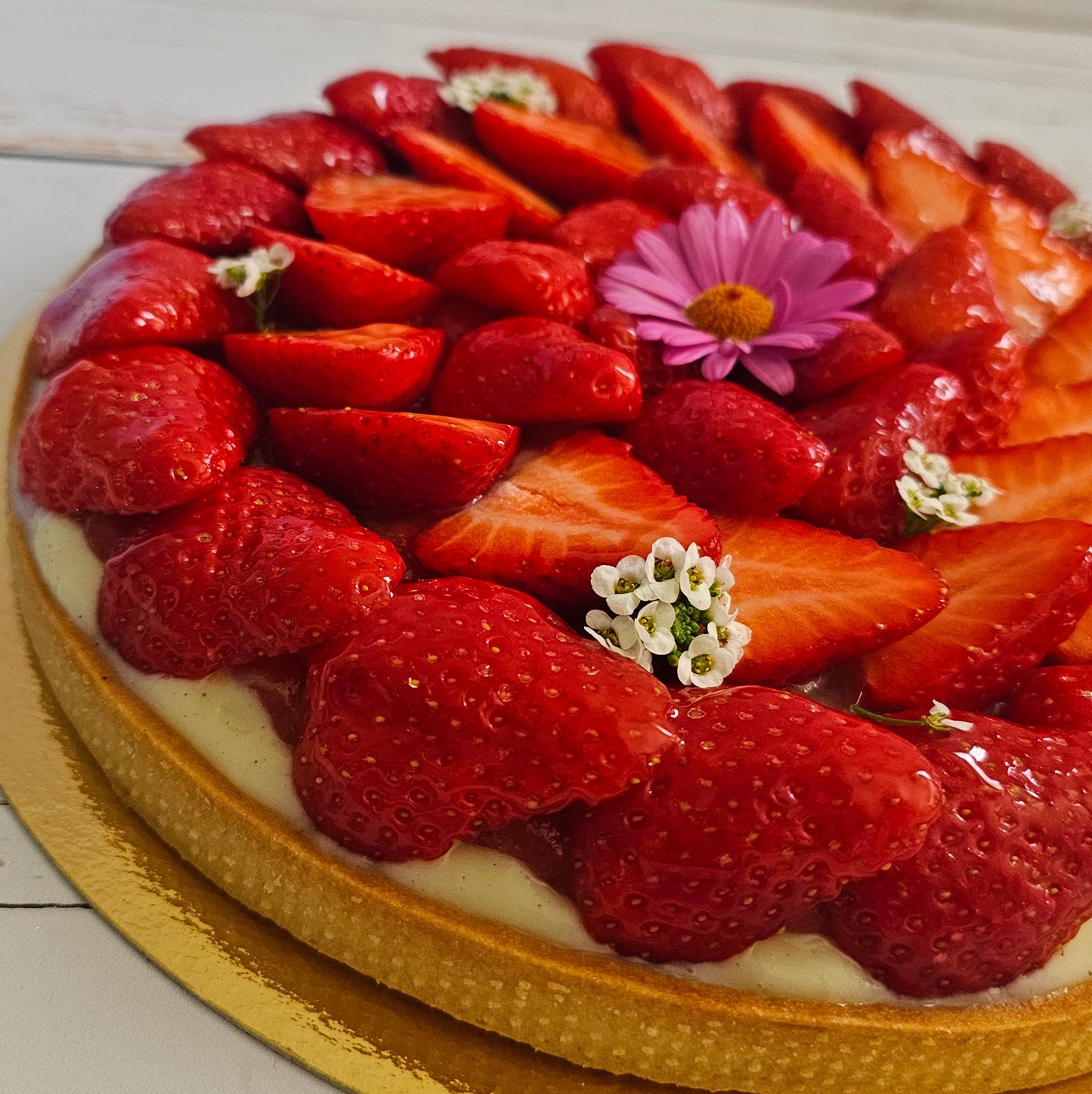 Tarte aux Fraises