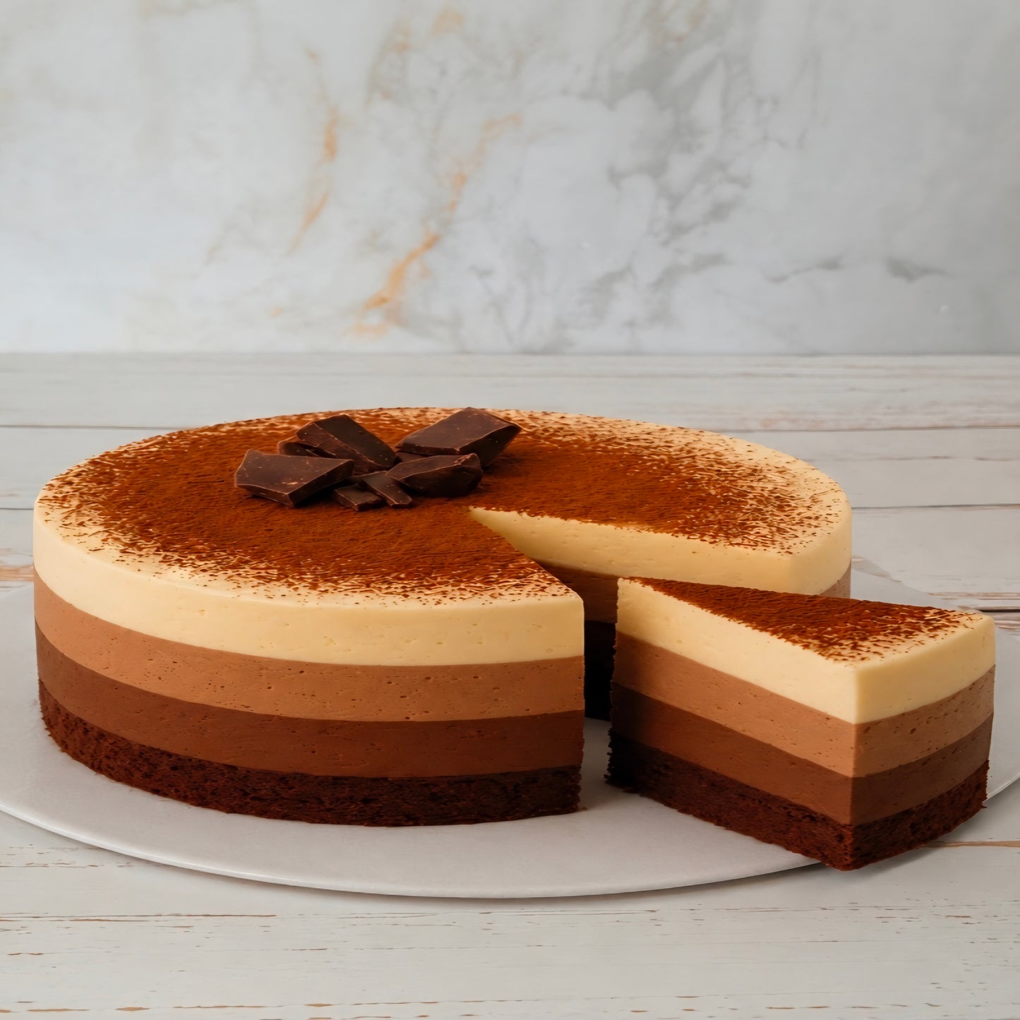Entremet 3 Chocolats